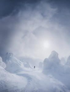 The White Silence - Photography by Daniel Kordan www.korzhonov.ru Otorten mountain, North Ural expedition. This mountain located very near to the Dead Men Mountain