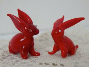 Red Glass Rabbit